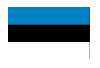 373769 NATIONALFLAG,SIZE:3'x5',ESTONIA