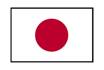 373807 NATIONALFLAG,SIZE:3'x5',JAPAN