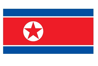 373813 NATIONALFLAG,SIZE:3'x5',KOREA,NORTH(DEMOCRATICPEOPLE'SREPUBLICOFKOREA)