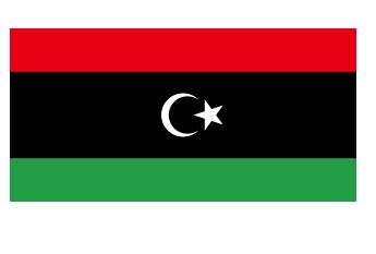 373822 NATIONALFLAG,SIZE:3'x5',LIBYA
