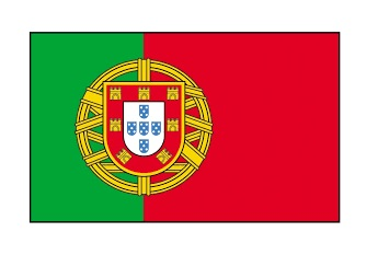 373876 NATIONALFLAG,SIZE:3'x5',PORTUGAL