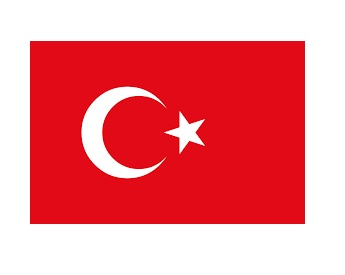 373922 NATIONALFLAG,SIZE:3'x5',TURKEY