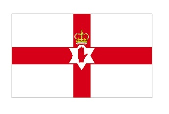 374161 NATIONALFLAG,SIZE:4'x6',NORTHERNIRELAND