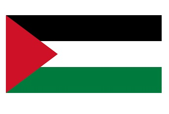 374167 NATIONALFLAG,SIZE:4'x6',PALESTINE