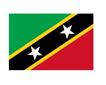 374482 NATIONALFLAG,SIZE:6'x8',SAINTCHRISTOPHERANDNEVIS