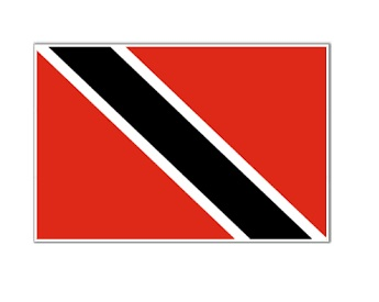374519 NATIONALFLAG,SIZE:6'x8',TRINIDAD&TOBAGO