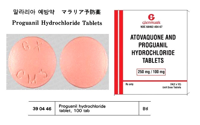 390446 PROGUANILHYDROCHLORIDETABLET100TAB