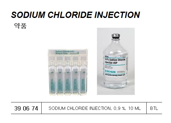 390674 SODIUMCHLORIDEINJECTION,0.9%,10ML