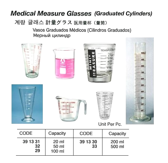 391331 MEASUREGLASSMEDICAL20ML