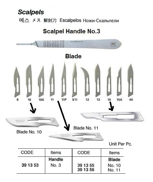 391355 SCALPELBLADENO.10