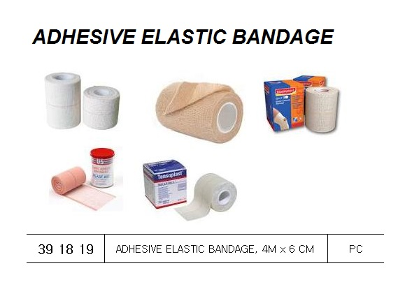 391819 ADHESIVEELASTICBANDAGE,4Mx6CM