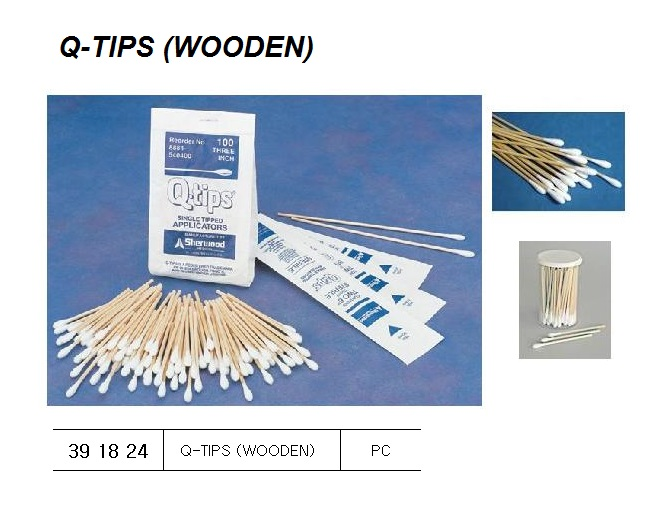 391824 Q-TIPS(WOODEN)