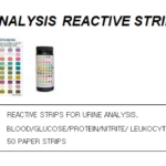 391842 REACTIVESTRIPSFORURINEANALYSIS,BLOOD/GLUCOSE/PROTEIN/NITRITE/LEUKOCYTES,50PAPERSTRIPS