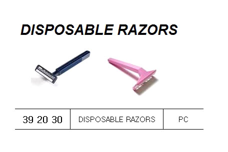 392030 DISPOSABLERAZORS