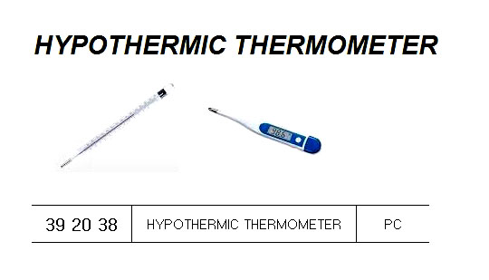 392038 HYPOTHERMICTHERMOMETER