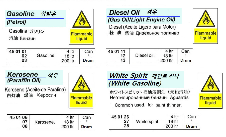 450111 DIESELOIL,4LTR