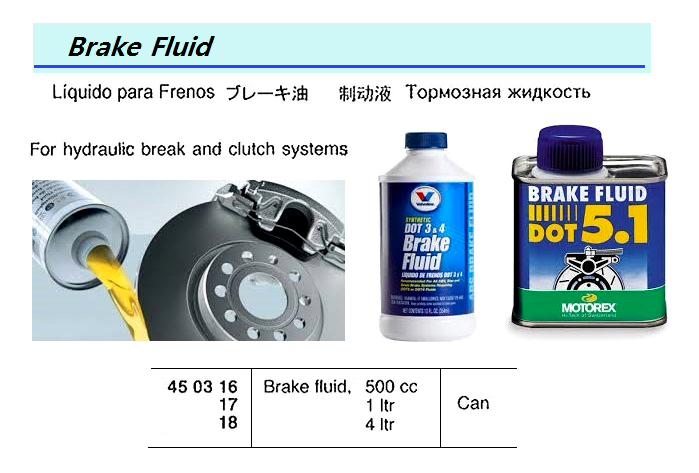 450318 BRAKEFLUID,4LTR