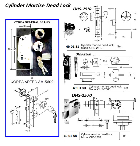 490153 CYLINDERMORTISEDEADLOCK,OHS#2560
