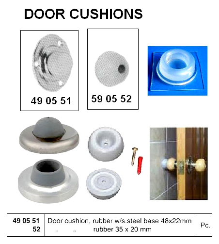 490552 DOORCUSHIONRUBBER,35x20MM