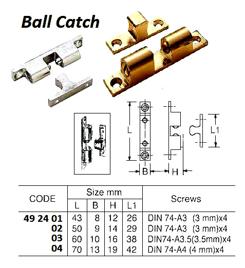 492403 BALLCATCHSL=60MM