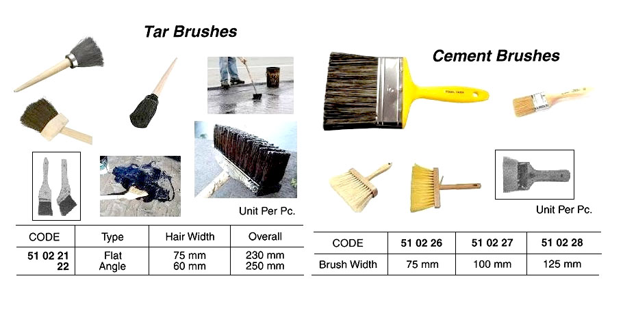 510226 CEMENTBRUSH,75MMWIDTH