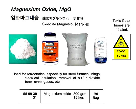 550930 MAGNESIUMOXIDE500GRM