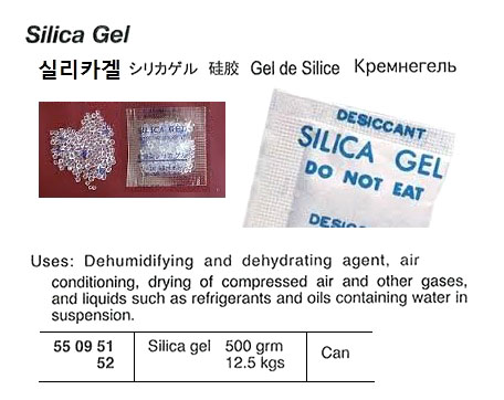550952 SILICAGEL12.5KGS