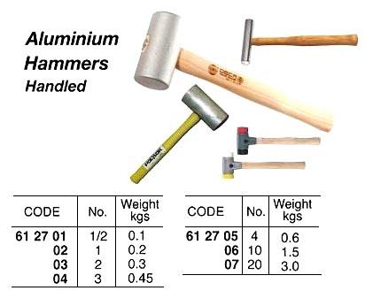 612707 ALUMINUMHAMMER,NO.20(3.0KGS)
