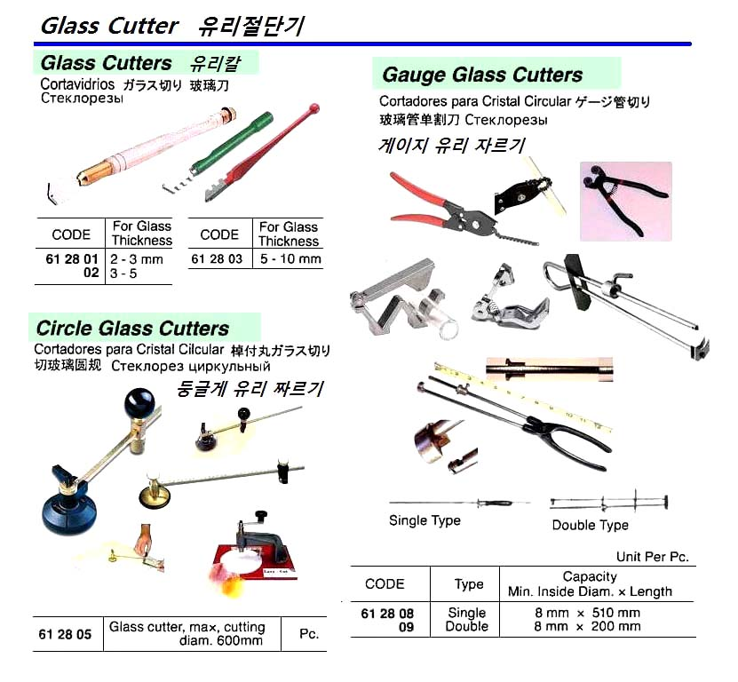 612802 GLASSCUTTER,T3-5MMGLASSCUT
