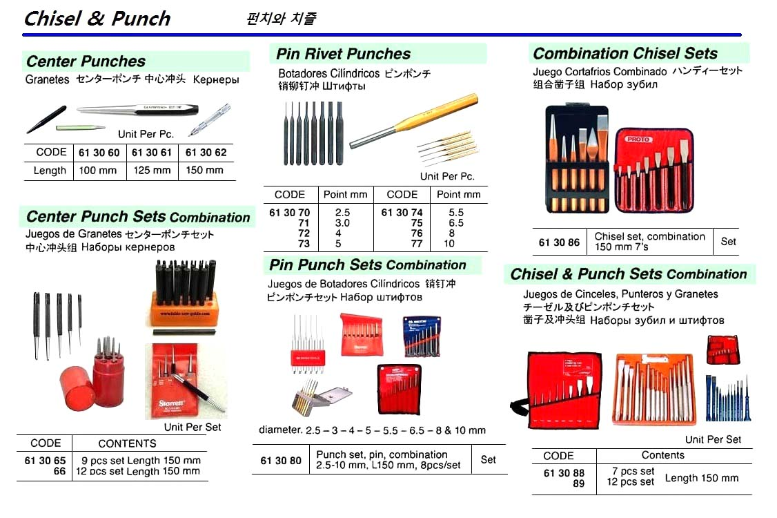613060 CENTERPUNCH,100MM