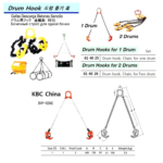 614025 CHAINTYPEDRUMHOOKFOR1DRUM