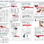 616564 ALUMINIUMHANDLEOFFSETPIPEWRENCH,RIGID600MM