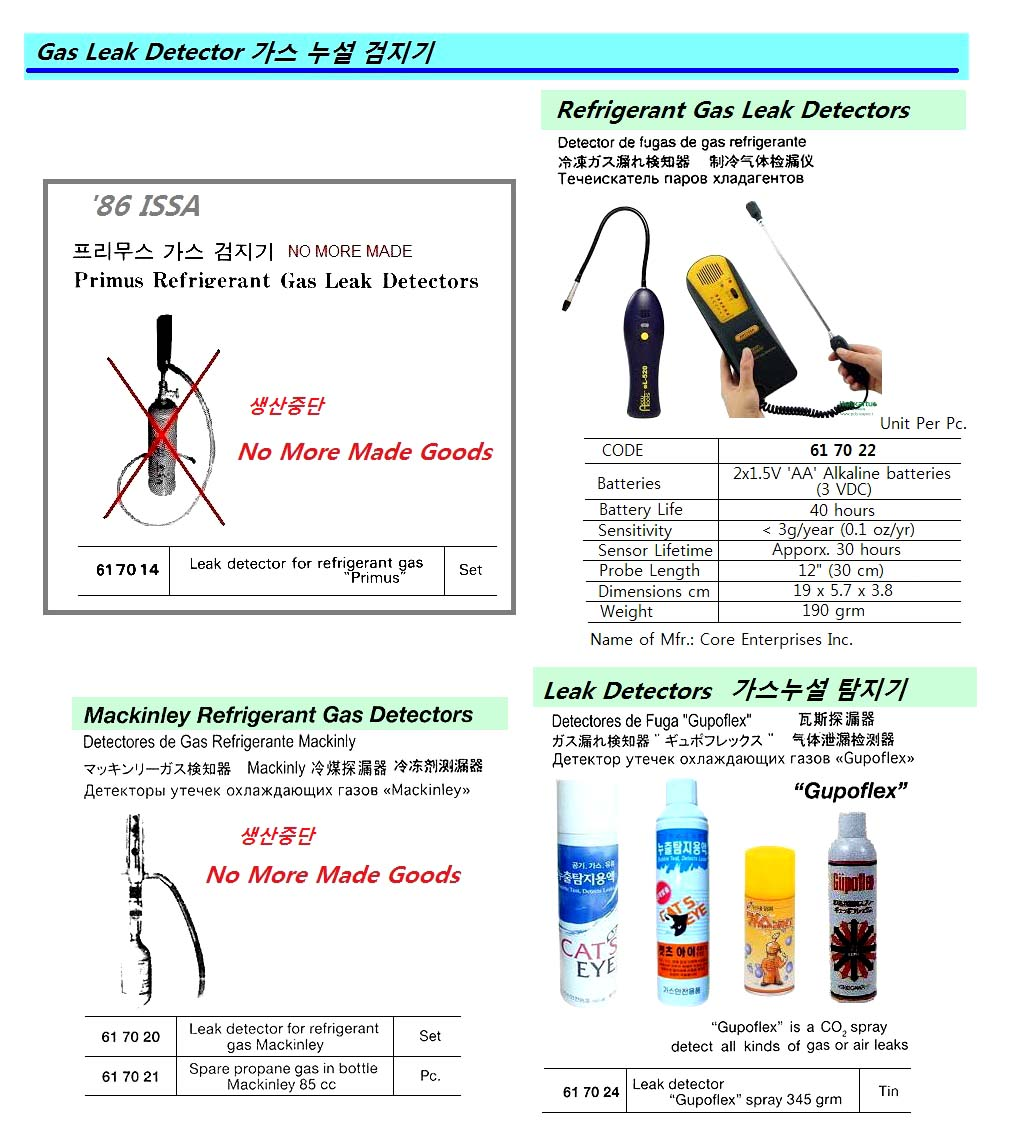 617014 REFRIGERANTGASLEAKDETECTOR