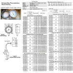 653566 EXHAUSTGASTHERMOMETER,DIRECTMOUNTING,100MMCASINGFORSURFACEMOUNTING135MM,3/4"BSP,Z321B256135932XX,SIKA