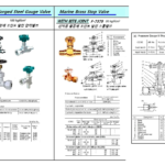 750766 MARINEFORGEDSTEELPRESSUREGAUGEVALVE,THREADEDEND,JISF7341,100KGF/CM2,3/8C