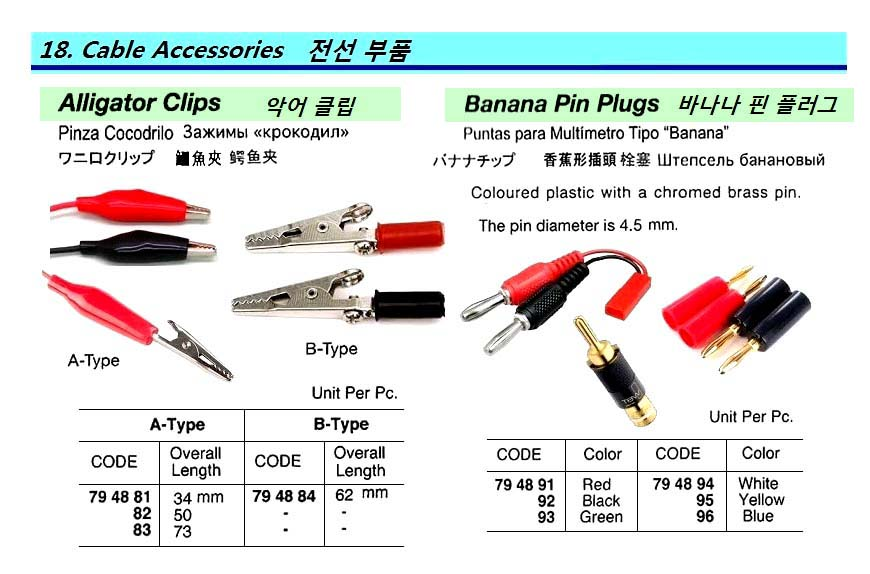 794883 ALLIGATORCLIP,A-TYPE73MM
