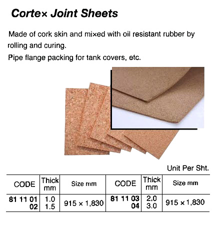 811102 CORTEXJOINTSHEET,1.5x915x1830MM