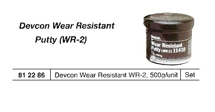 812286 WEARRESISTANTPUTTY,DEVCONWR-2,1LB