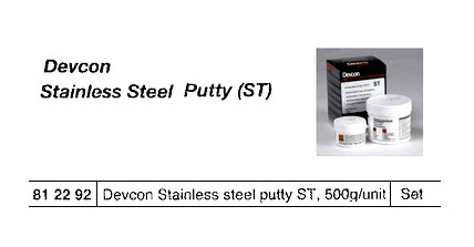 812292 ST.STEELPUTTY,DEVCONST,1LB