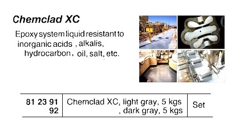 812391 METALREPAIRANDPROTECT.SYS.,CHEMICLADXCLIGHTGRAY5KG,ENECONE