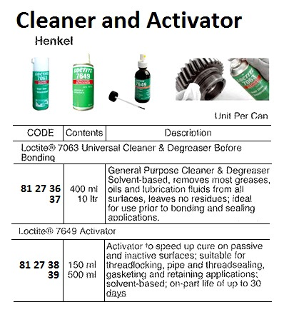 812738 LOCTITE#7649ACTIVATOR,150ML