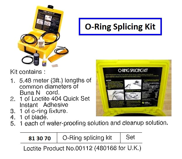813070 O-RINGSPLICINGKIT,LOCTITENO.00112