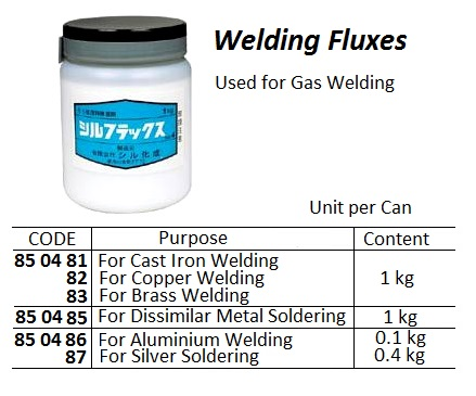 850481 WELDINGFLUX,1KG/CAN,FORCASTIRONWELDING
