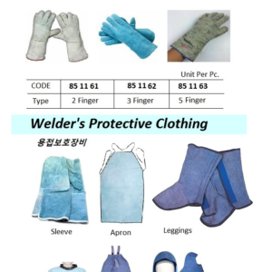 851168 WELDERS'LEGGINGS,CHROMEDLEATHER