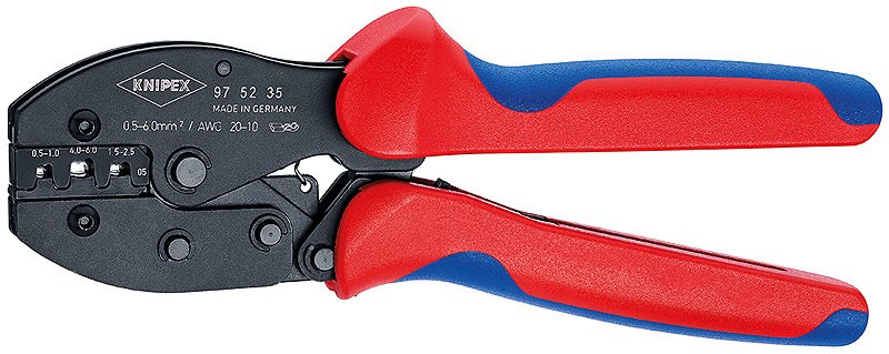 Knipex 97 52 35 Papuç Sıkma Pensi 220 mm