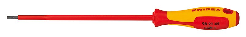 Knipex 982145 Düz Uçlu Tornavida 4,5 mm