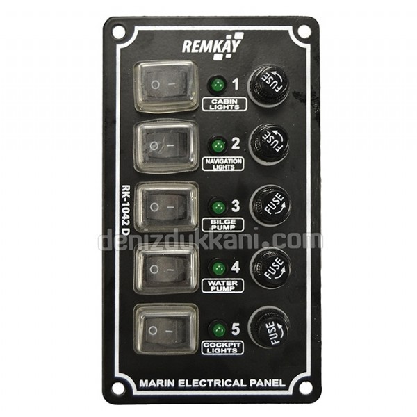 İzoleli Elektrik Switch Panelleri (Dikey)