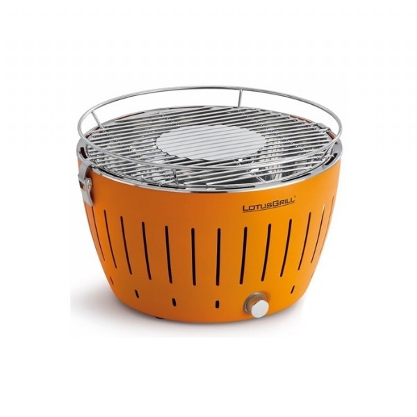 LotusGrill Dumansız Kömürlü Barbekü Mangal (Turuncu)