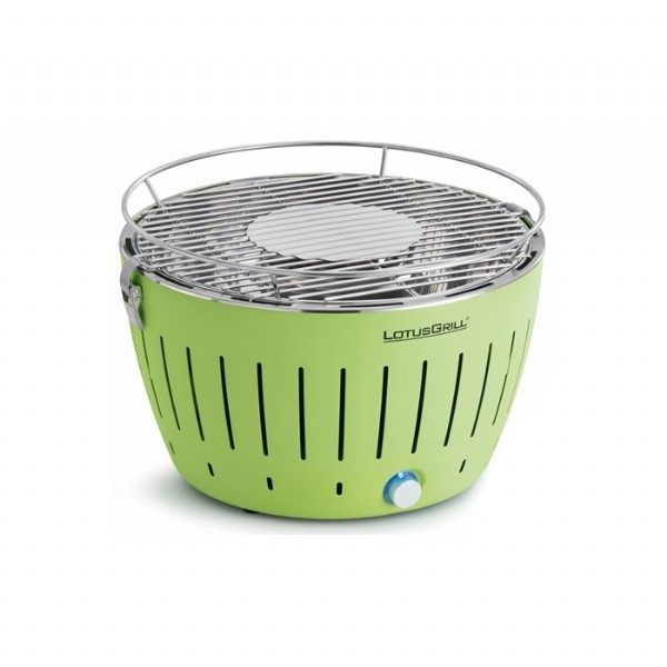 LotusGrill Dumansız Kömürlü Barbekü Mangal (Yeşil)