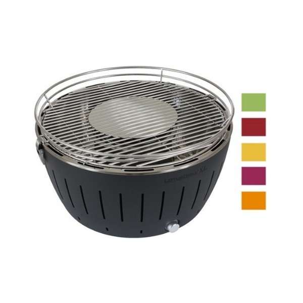 LotusGrill XL Dumansız Kömürlü Barbekü Mangal (Antrasit)